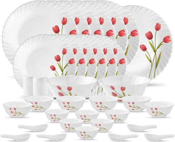 लाओपाला Radiant Curves 35 का पैक डिनर सेट