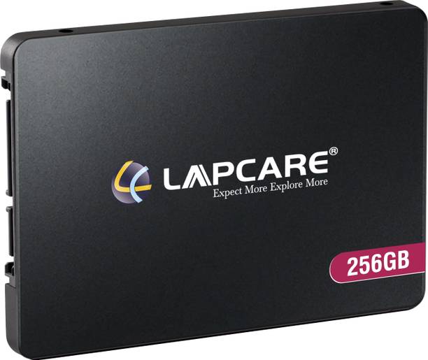 LAPCARE Sata 256 GB All in One PC's, Desktop, Laptop Black SATA Internal Solid State Drive (SSD) (2.5 INCH SATA SSD 256GB for Desktop & Laptop (L0SDAS7503))