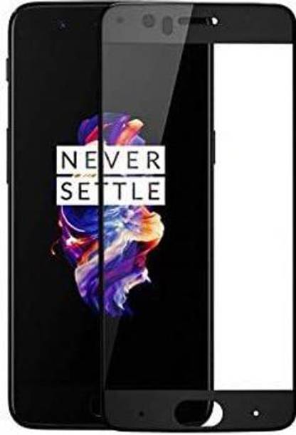 VISHRN Edge To Edge Tempered Glass for OnePlus 5
