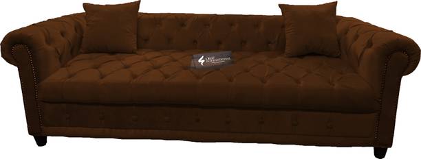 CRUZ INTERNATIONAL Premium Fabric 3 Seater  Sofa