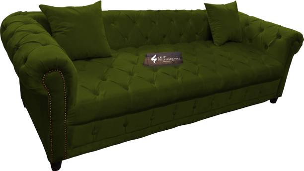 CRUZ INTERNATIONAL Premium Fabric 3 Seater  Sofa