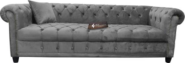 CRUZ INTERNATIONAL Premium Fabric 3 Seater  Sofa