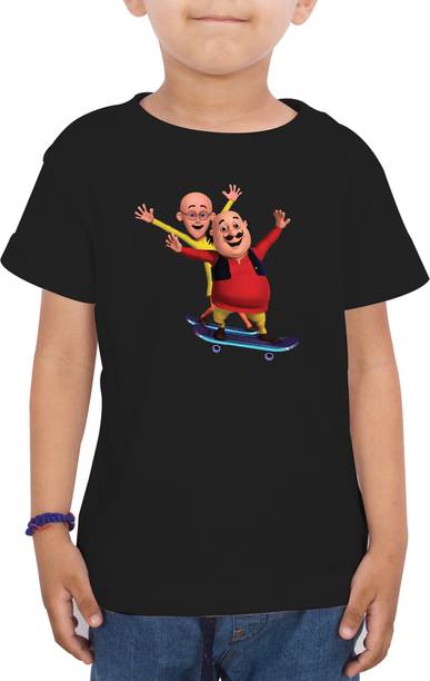 Fade Collection Boys Printed Pure Cotton Regular T Shirt