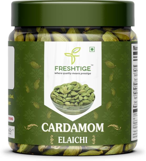 Freshtige Cardamom Whole Organic | Sabut Elaichi