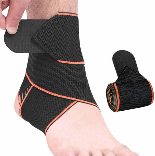 GymWar Ankle Support for Women Men - Pain Relief Sports Brace Cap (Pair) Ankle Support