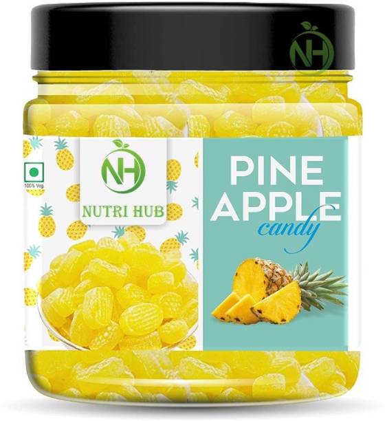 Nutri Hub Fresh Pineapple sweet candy (400g) sweet Candy