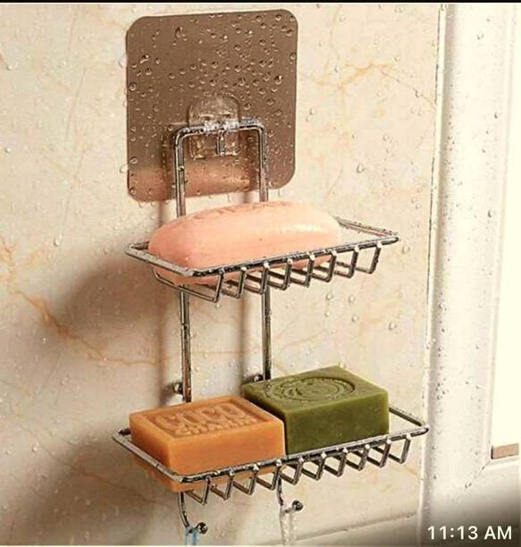 harbhole Shop stand with hook Stainless Steel Bathroom Set