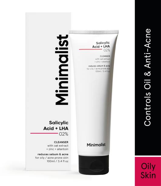 Minimalist 2% Salicylic Acid Face wash For Oily Skin - Oil Control & Anti Acne  For Men & Women Face Wash