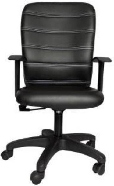 Guru Leather Office Adjustable Arm Chair