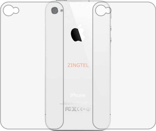 ZINGTEL Back Screen Guard for APPLE IPHONE 4S (Matte Finish)