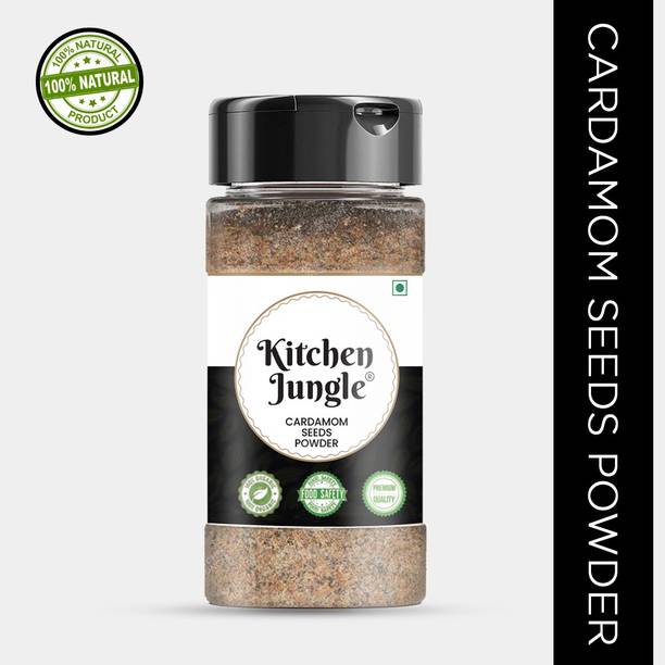 Kitchen Jungle Elaichi Seeds Powder | Cardamom Seeds Powder