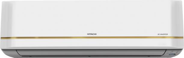 Hitachi 1.5 Ton 5 Star Split Inverter AC  - Gold, White