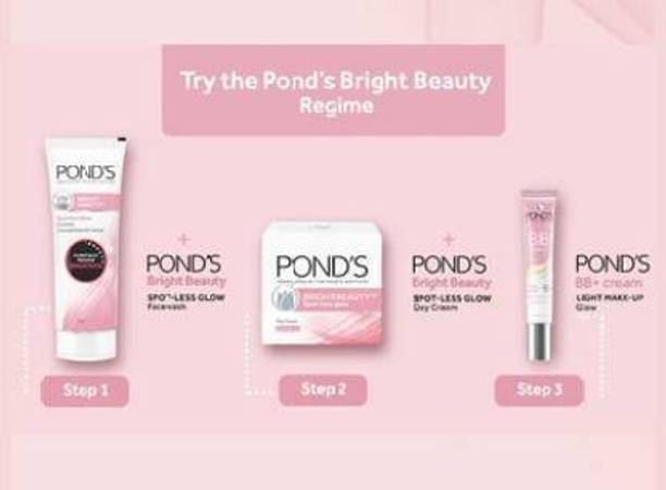 POND's WHITE BEAUTY CREAM 22G + FACEWASH 50G + BB 18G