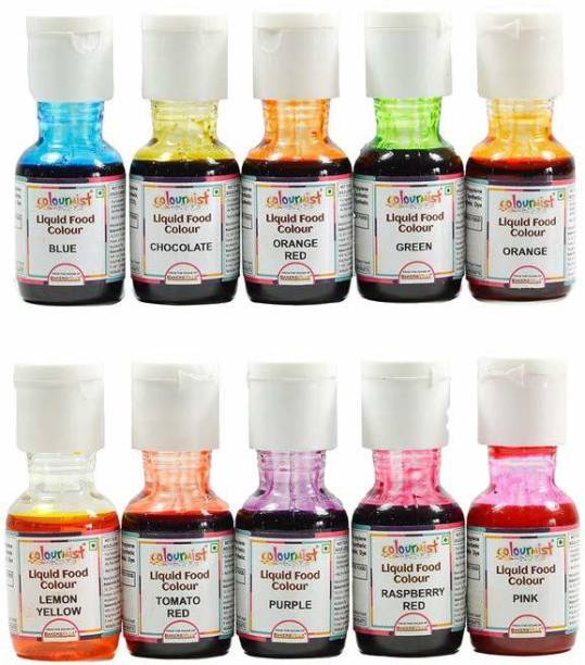 Colourmist Liquid Food Colour (Assorted) Multicolor