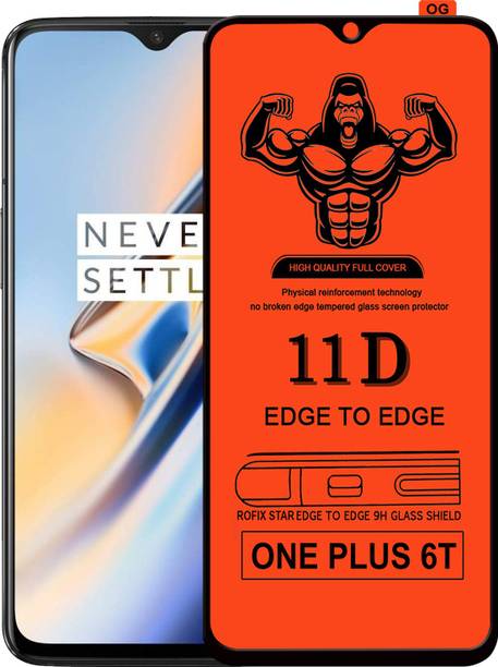 Laxdom Edge To Edge Tempered Glass for OnePlus 6T