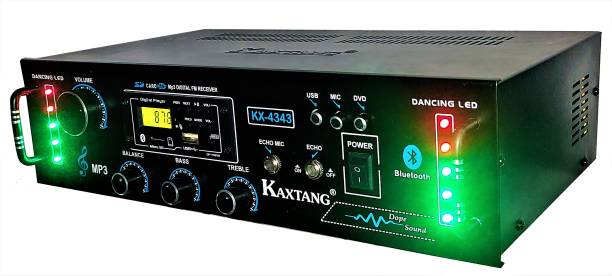 KAXTANG New Series KX-4343 DJ Bluetooth Transistor BIG CARD with BT/ USB/AUX/ MP3/SD-MMC 258 W AV Power Amplifier