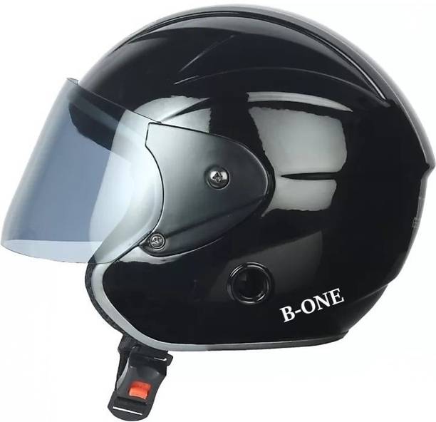 टाइगर वन TIGER-ONE OPEN FACE HELMET ( SIZE : M ) Motorbike Helmet , ISI APPROVED मोटरबाइक हेलमेट
