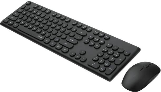RAPOO X260 Keyboard and Mouse Combo Wireless Desktop Keyboard