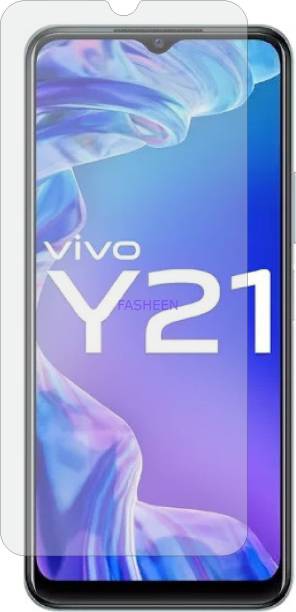 Fasheen Tempered Glass Guard for VIVO Y21A (Flexible Matte)