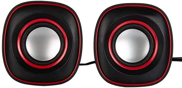 TERABYTE ™Eliptic TB-015 2.0 Multimedia Speaker for Laptop and Desktop 2 W Laptop/Desktop Speaker