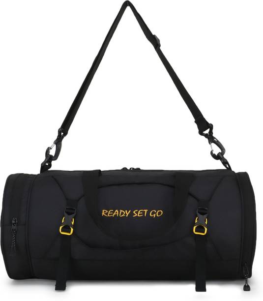 TRAVEL POINT Gym Bag with Shoe Compartment Combo Set for Men and Women for Fitness