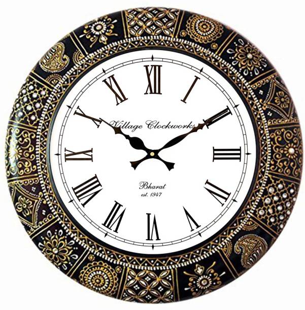 Royals Cart Analog 45 cm X 45 cm Wall Clock