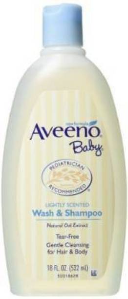 Aveeno Baby Gentle Wash & Shampoo 18 Ounce (532 ml)
