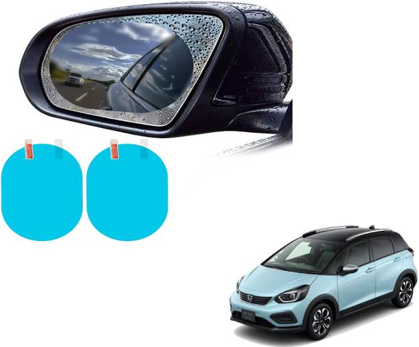 ABS AUTO TREND Car Mirror Anti Fog Rainproof Film For Honda New Jazz (2 Pcs.) Plastic Car Mirror Cover