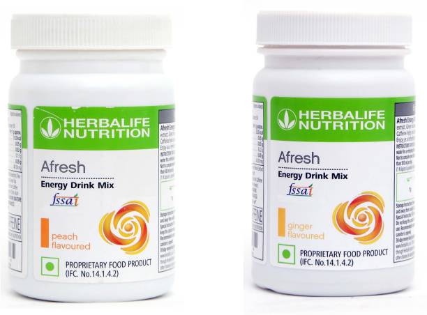 Herbalife Nutrition Afresh Peach + Ginger Energy Drink
