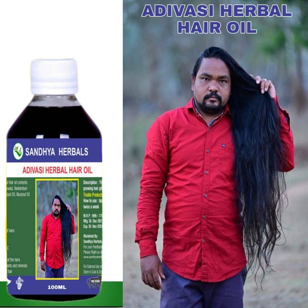 SANDHYA HERBALS ADIVASI HAIR OIL 100ML Hair Oil