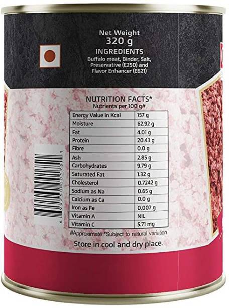 Costa Buffalo Meat 320g(Pack of 2) Canned , 640 g