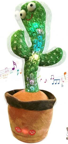 LIBRA Bluetech Dancing cactus Toy Talking Repeat Singing Sunny kactus Toy 120 Songs