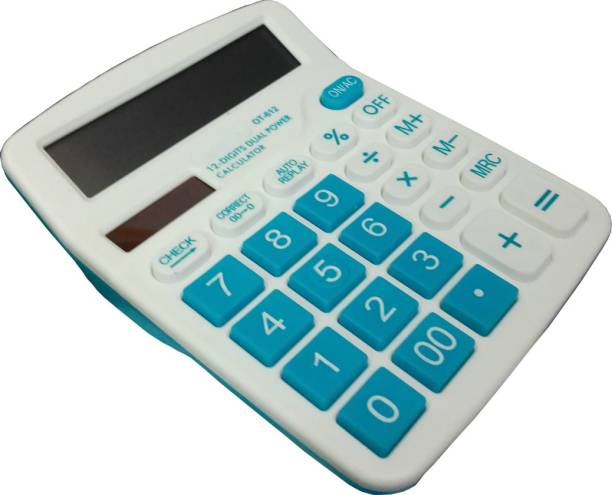 Orbit B Multicolor Trendy Calculator, for all uses student and business (12 Digit) Financial  Calculator