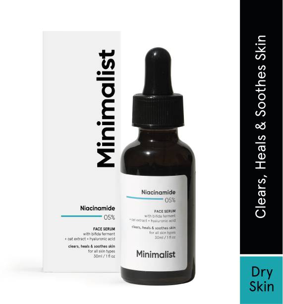 Minimalist 5% Niacinamide Serum for Glowing & Clear Skin with Hyaluronic Acid | Hydrating & Repairing Serum for Men & Women