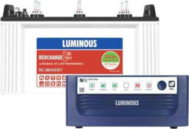 LUMINOUS Eco Watt Neo 700 with RC18000ST tc18000st Square Wave Inverter