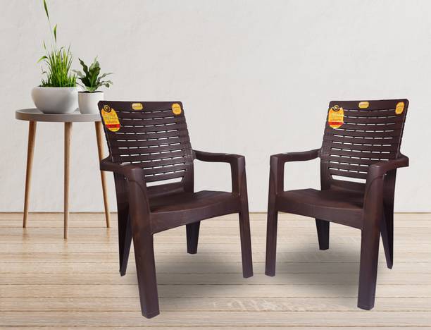 Anmol Moulded Comfortable high back chair with heavy structure Plastic Cafeteria Chair