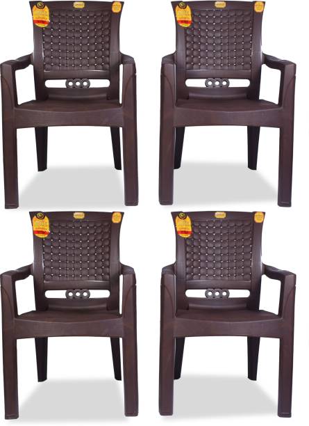 Anmol Thar luxury Comfortable chair with Long Back Plastic Living Room Chair