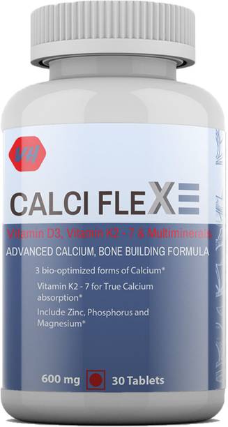Vitaminhaat Calciflex Calcium Magnesium & Zinc with Vitamin D3 , k2 , mk7 For Bone & Joint