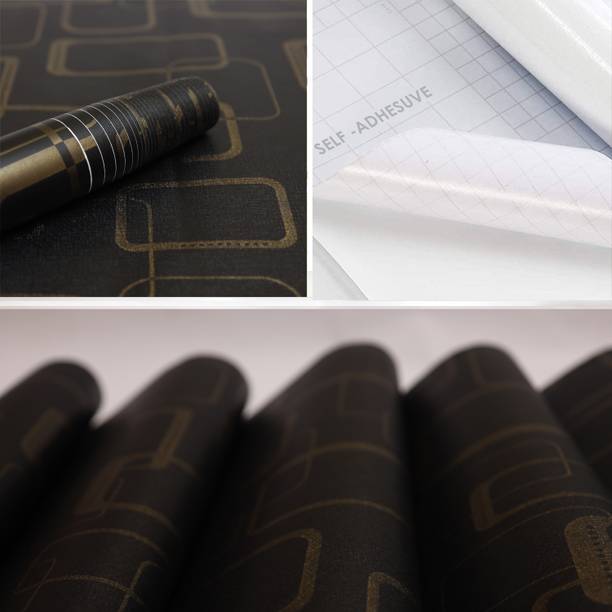 doodad 510 cm Golden Print Self Adhesive Sticker
