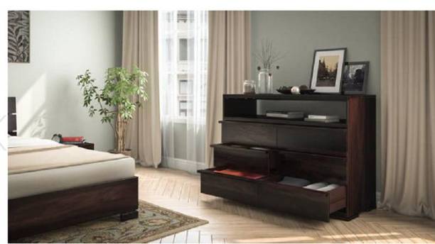 PIYUSH HANDICRAFT Beautiful Sideboard For Living Room/BedRoom Solid Wood Free Standing Cabinet