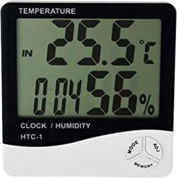 Dr care 6565 Room Thermometer Digital with clock feature Thermometer