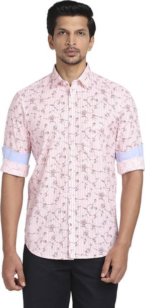 Men Tailored Fit Printed Casual Shirt