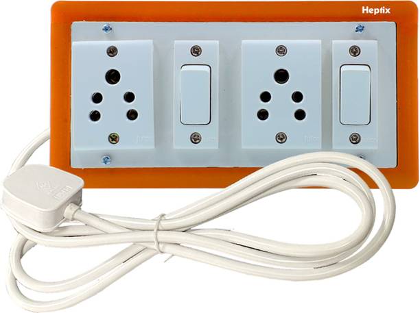 Heptix Extension Board 2 Sockets 2 Switch Long Wire Extension Boards 2  Socket Extension Boards