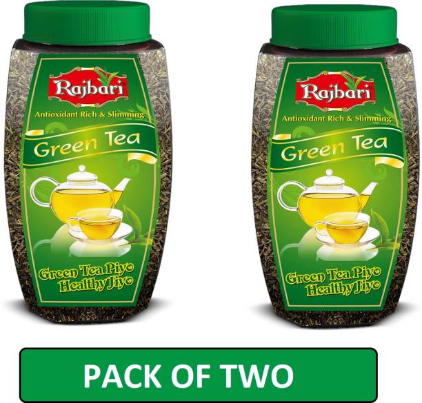 Rajbari 100% Pure & Natural | Immunity Booster & Weight Reducer Green Tea Plastic Bottle
