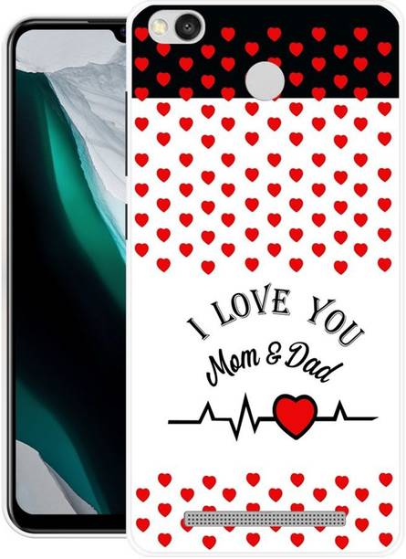 INDIALAND Back Cover for Mi Redmi 3S Prime