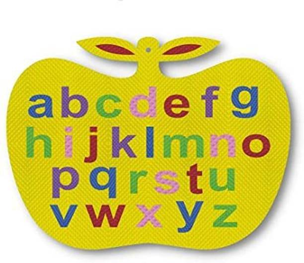 Iconic Small Alphabet Apple Shape Learning Board for Kids.