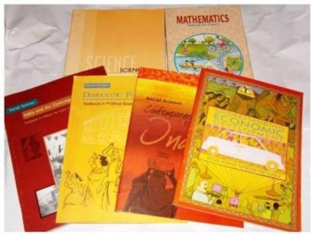 NCERT BOOK FOR CLASS 10th (X)-MATHEMATICS, SCIENCE, GEOGRAPHY,HISTORY,ECONOMICS,POLITICAL SCIENCE COMBO PACK In 6 Books