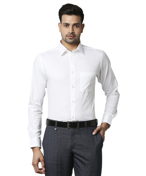 white cotton shirts flipkart