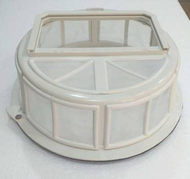 JAYBHAGWATI Milcent Flour Mill Filter/Ghar Ghanti, Atta Chakki ( PACK OF 1) White JAY BHAGWATI MILCENT FILTER Flourmill
