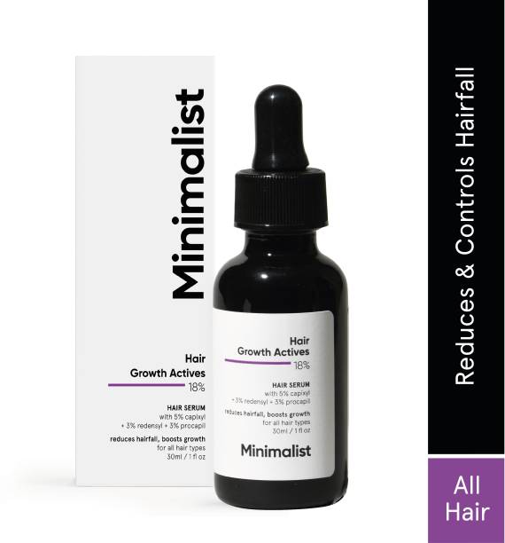 Minimalist Serum for Hairfall Control with Redensyl - 18% Growth Actives